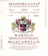 Barolo_G Mascarello_Monprivato 1997